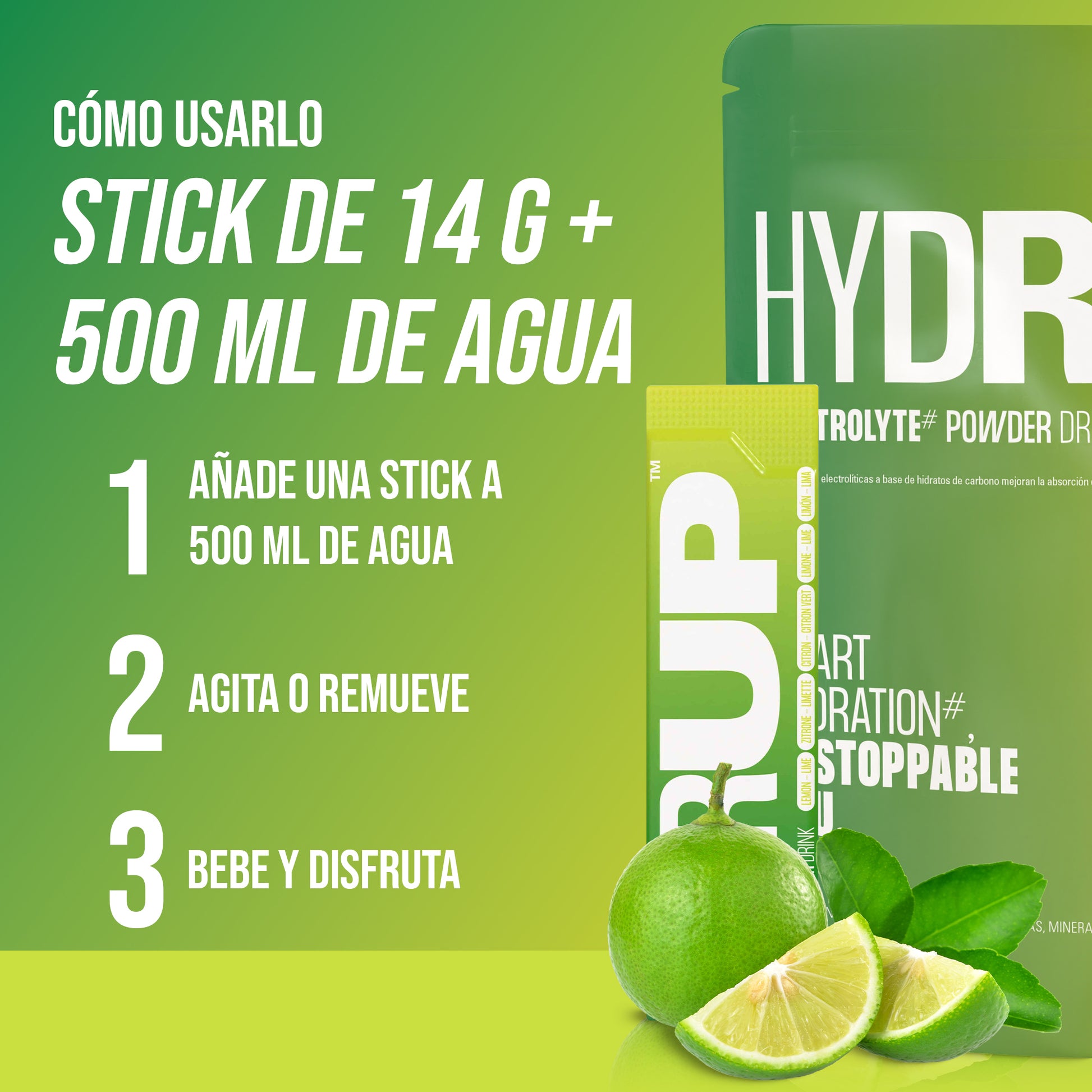 Electrolyte Power Drink - Limon & Lima